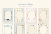 Cottagecore PNG Frames, Illustration, a Decorative Illustration by whiteheartdesign (Thumbnail 8 of 57)