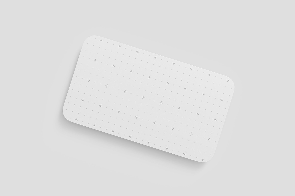 Realistic Rounded Business Card Mock, an Advertising Mockup by graphypix (Photo 4 of 4)