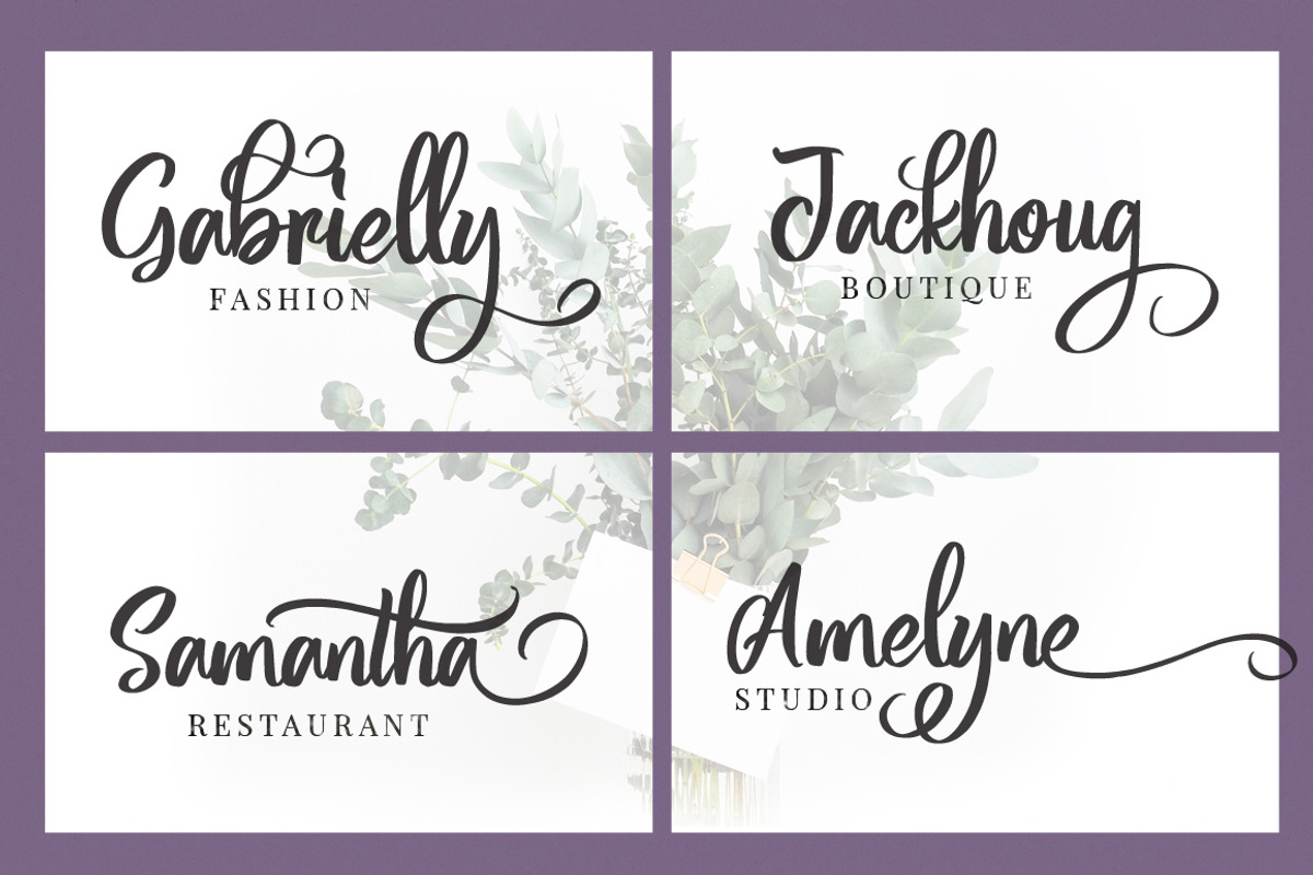 Magentasia - Handwritten Font preview 3