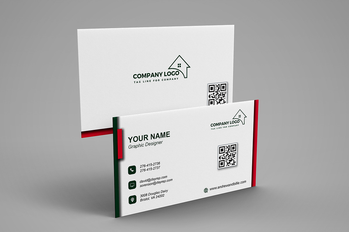 Modern Digital Business Card preview 2