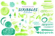 Watercolor Scribble and Doodles, a Graphic by Corner Croft (Thumbnail 7 of 12)