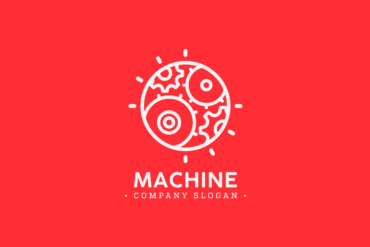 Machine Logo, a Branding & Logo Template by MAOV (Photo 3 of 5)