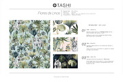 Wilderness, luxury tropical Patterns, a Wallpaper Graphic by Pink Linen (Thumbnail 3 of 14)