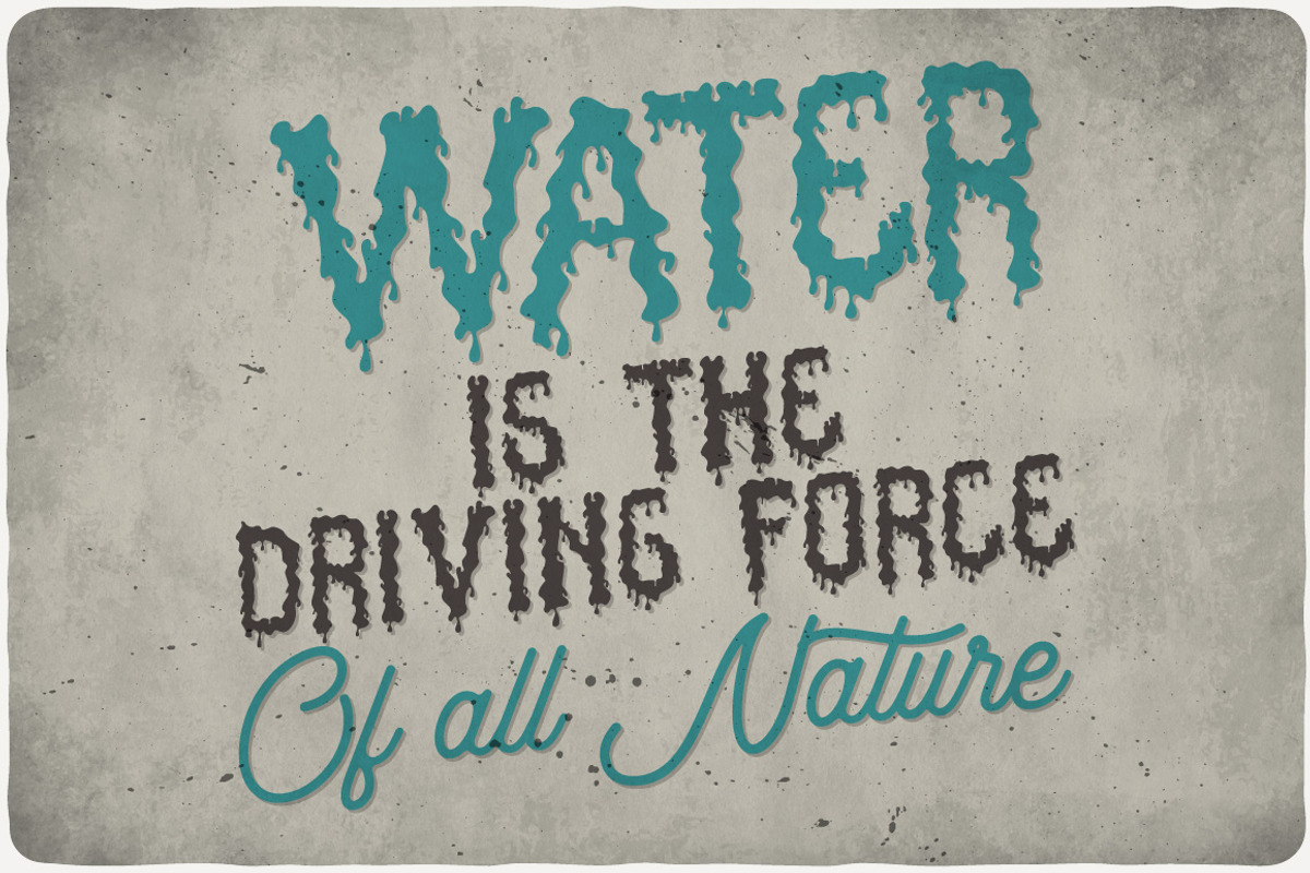 Overflow Typeface preview 5