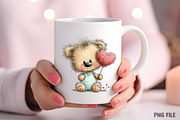 Whimsical Valentine Sweet Animals, an Illustration by Craft Nest (Thumbnail 8 of 11)
