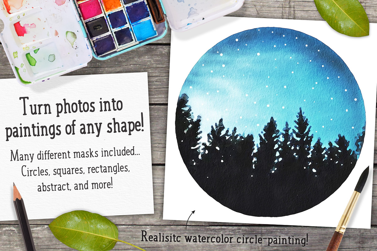 Watercolor Photo Effect Pro, a Plug-in Add-On by Drifter Studio (Photo 6 of 11)