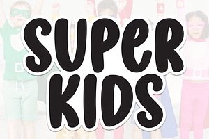 Super Kids Script Font