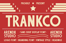 Trankco - Display Font