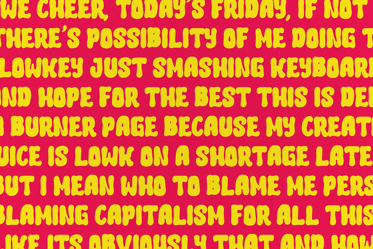 Doofray, a Sans Serif Font by graphicook (Photo 7 of 10)