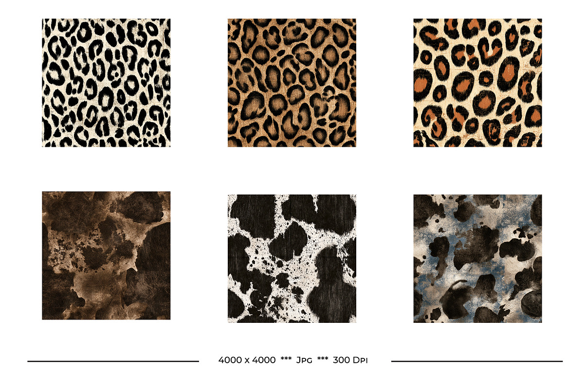 Rustic Grunge Animal Print Textures, a Texture Graphic by karenfoleyphoto (Photo 2 of 7)
