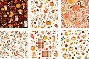 Cozy Fall Digital Paper, a Pattern Graphic by Designking (Thumbnail 2 of 4)