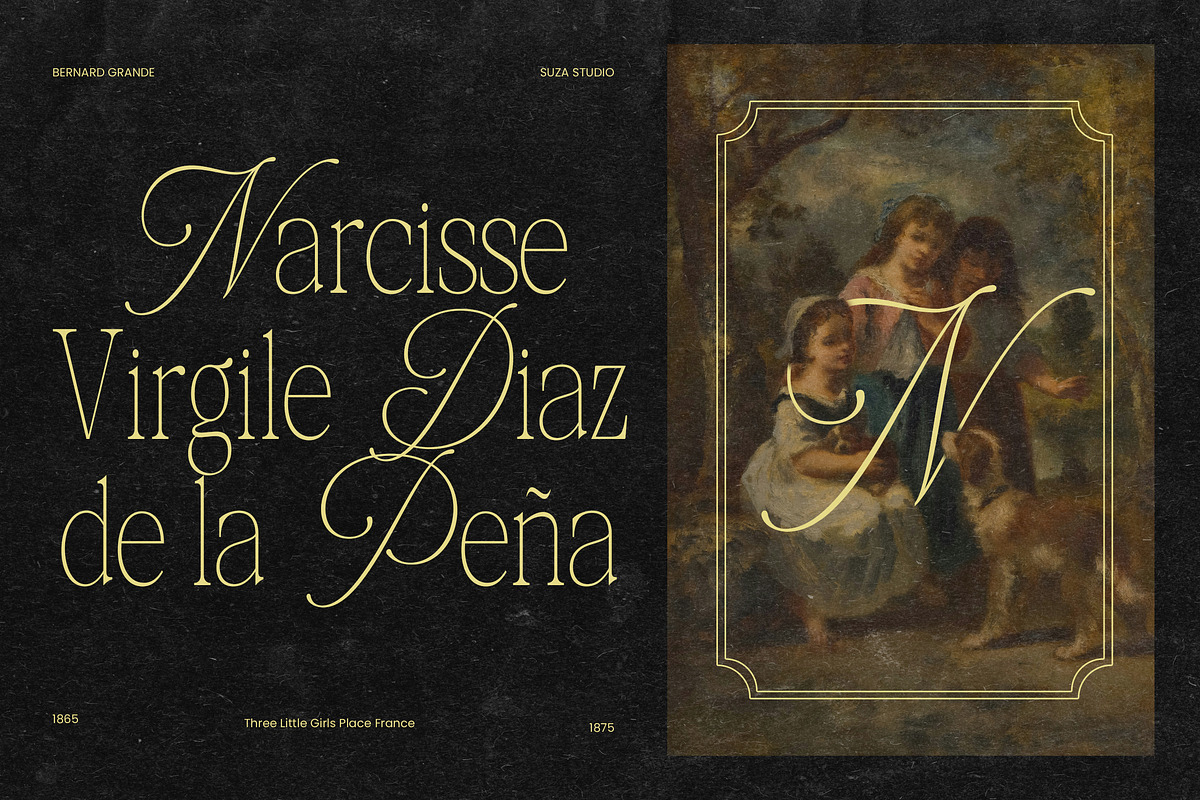 Bernard Grande, a Serif Font by Suza Studio (Photo 2 of 13)