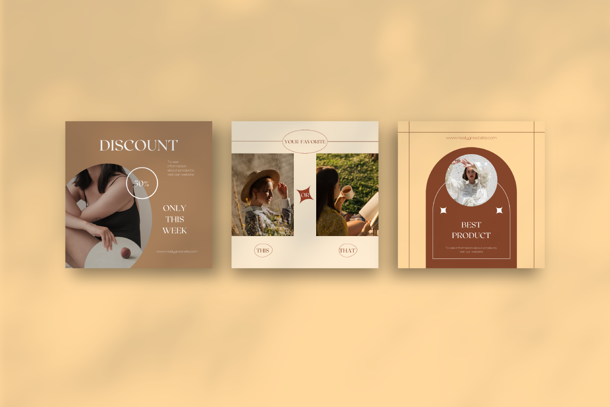 Libracy Fashion - Canva Instagram, a Social Media Template by Inkofert (Photo 5 of 11)