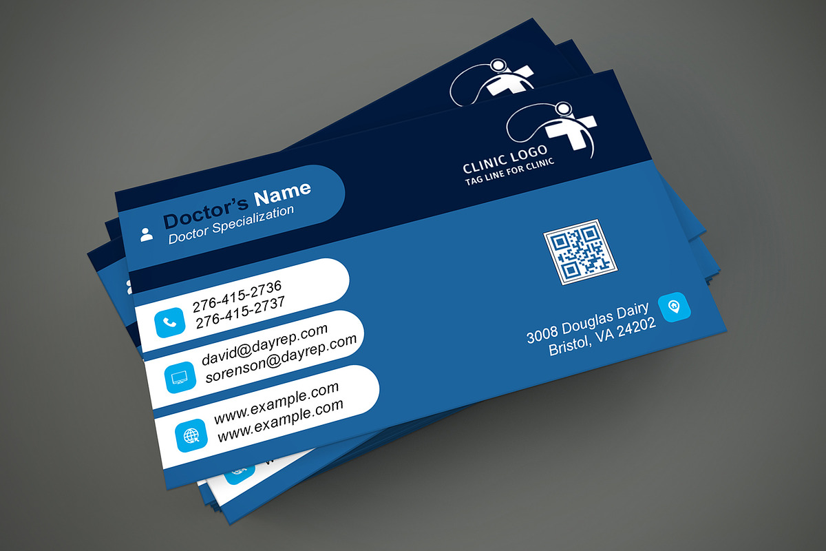 digital card for doctors preview 2