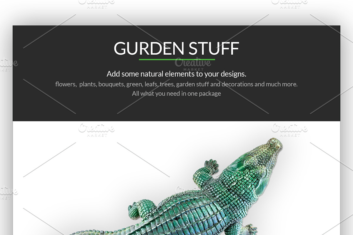 Green Stuff - flowers, trees, plants, a Mockup by byDimas (Photo 3 of 5)