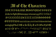 CS Aither Knitted, a Blackletter Font by Craft Supply Co. (Thumbnail 8 of 8)