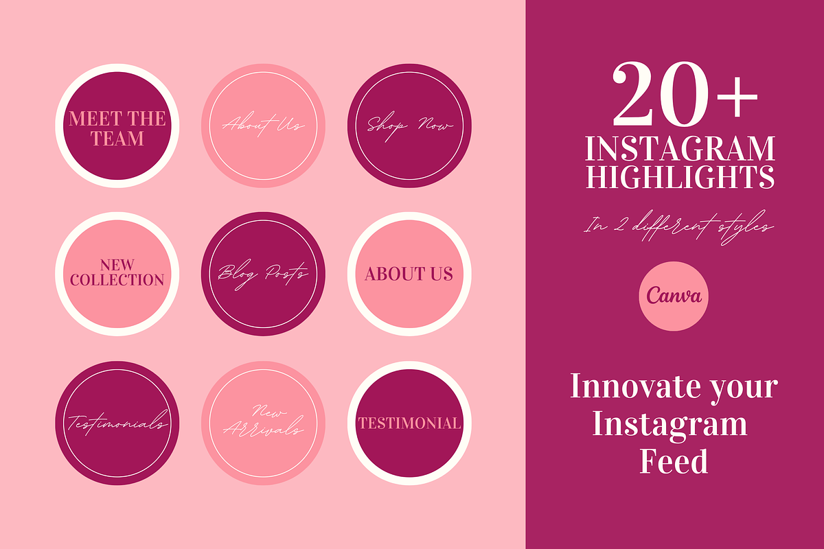 Luxe Editorial Instagram templates, a Social Media Template by Faytemplates (Photo 4 of 10)