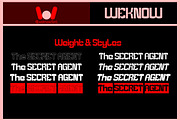 The Secret Agent font, a Font by weknow (Thumbnail 7 of 8)