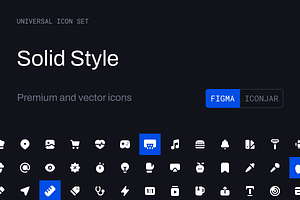 Universal Icon Set v2.6 | Solid