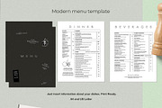Restaurant Menu, a Brochure Template by BigWeek (Thumbnail 2 of 4)