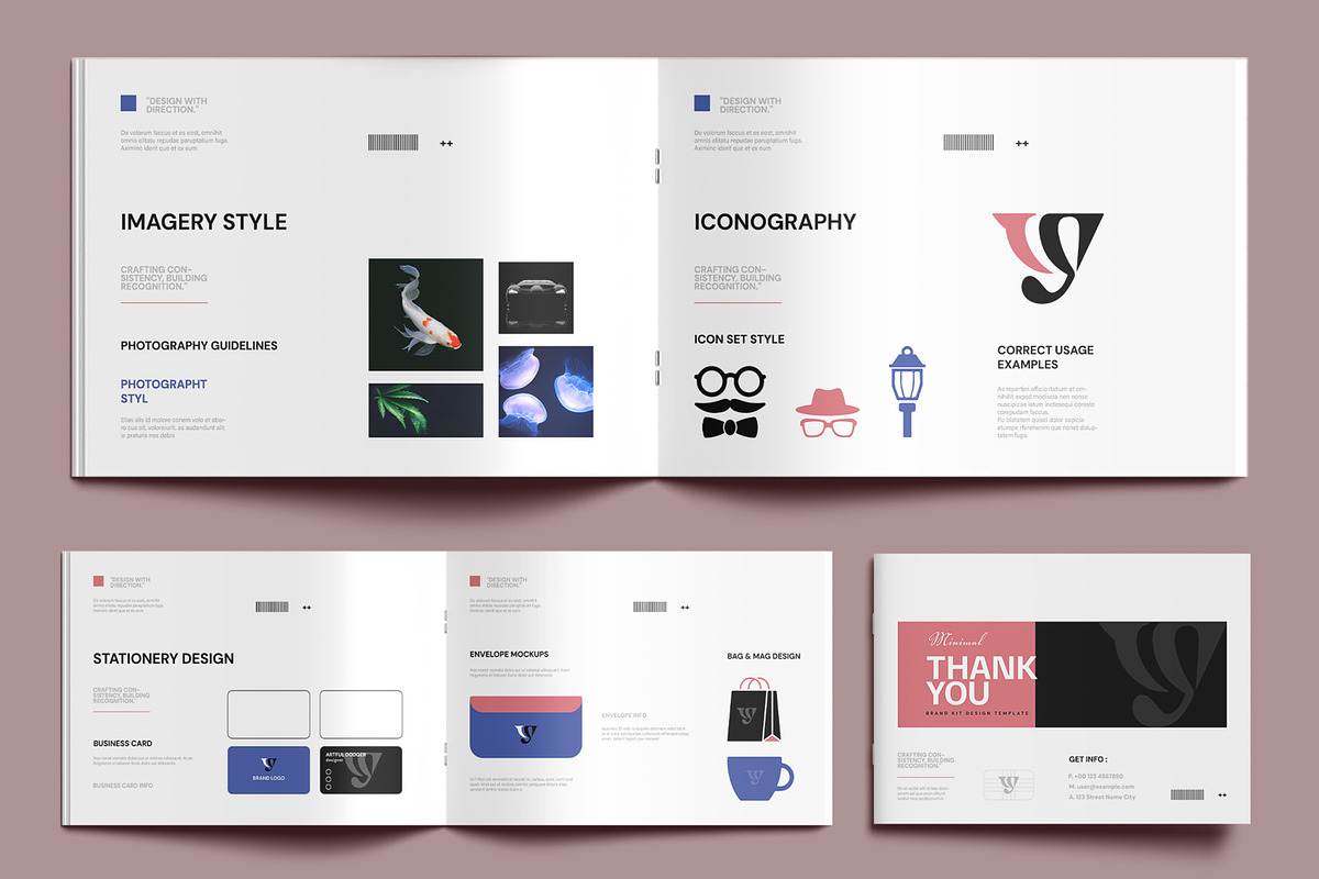 Minimalist Brand Identity Guideline preview 6
