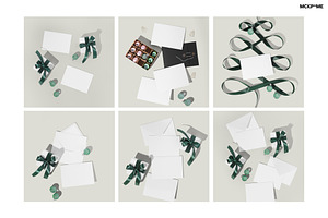 Christmas Greeting Cards Mockups 001