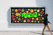 Fruits and berries. Patterns, a Food Illustration by Handmadefont (Thumbnail 11 of 12)