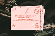 Jilliby // a hand-drawn rustic font, a Handwritten Font by EmilyGatwood (Thumbnail 4 of 6)