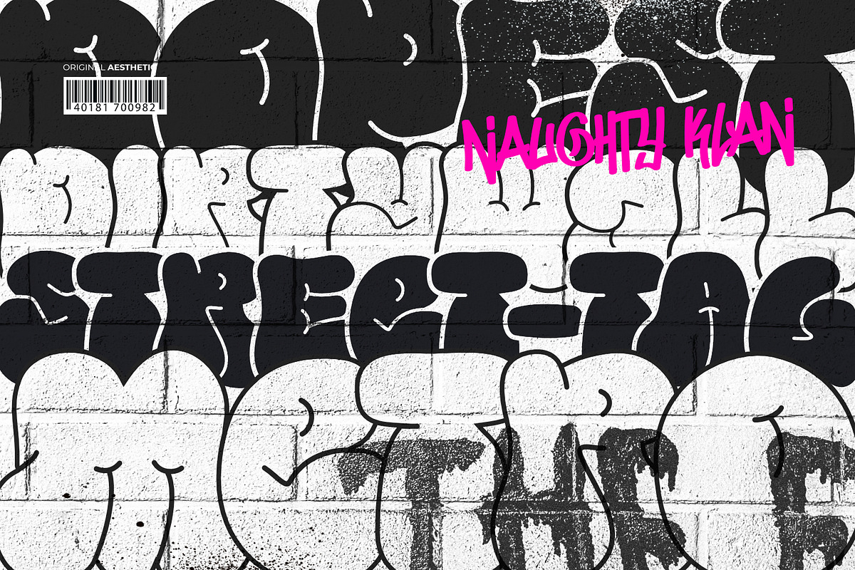 WhoopieSunday - Bubble Graffiti Font, a Symbol Font by ikiiko (Photo 2 of 7)
