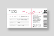 Minimal Christmas Gift Certificate, a Stationery Template by BrandPacks (Thumbnail 2 of 5)