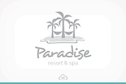 Paradise Resort & Spa Logo, a Branding & Logo Template by Logo Heaven (Thumbnail 3 of 5)