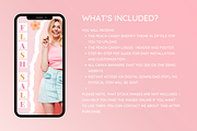Peach Candy Shopify Theme, a Shopify Template by SunshineStudioBoutique (Thumbnail 3 of 11)