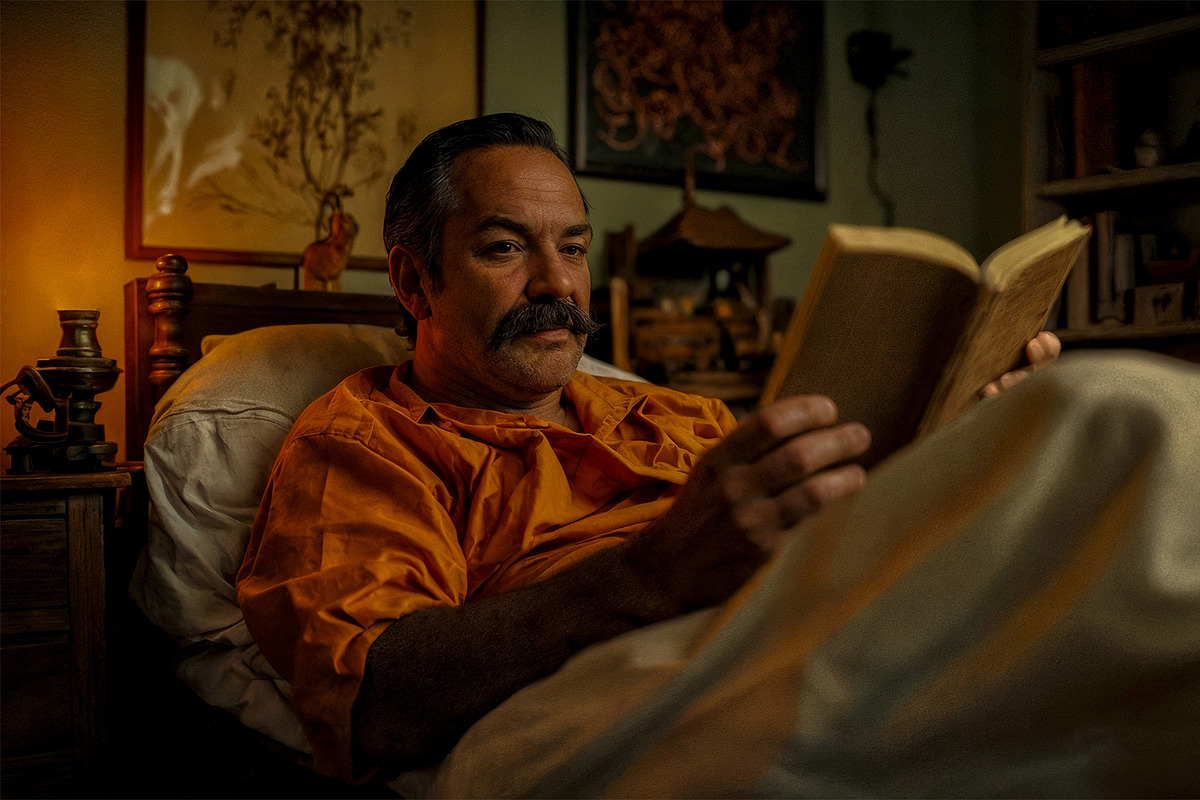 Cozy Vintage Reader Photos, a Person Illustration by StockVerse Creative (Photo 4 of 4)