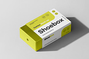 Shoe Box Mock-up, a Packaging Mockup by Yogurt86 (Thumbnail 2 of 11)
