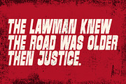 COMMAND! BOLD DISPLAY FONT!, a Sans Serif Font by deadlock studio (Thumbnail 7 of 8)