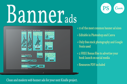 Modern Adventure Web Banners 01