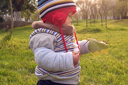 boy in the sunshine