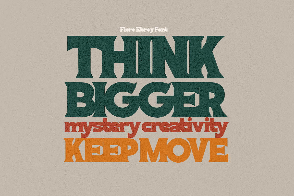 Fiore Ebrey - Display Font, a Serif Font by madeDeduk (Photo 10 of 10)