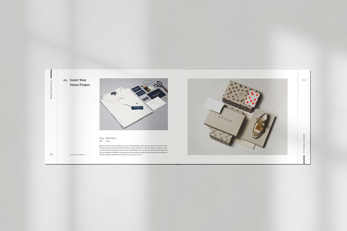 Graphic Design Portfolio | Canva, a Brochure Template by Occy Design (Photo 7 of 19)