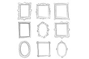 Doodle Picture Frames, an Illustration by Milota (Thumbnail 3 of 3)