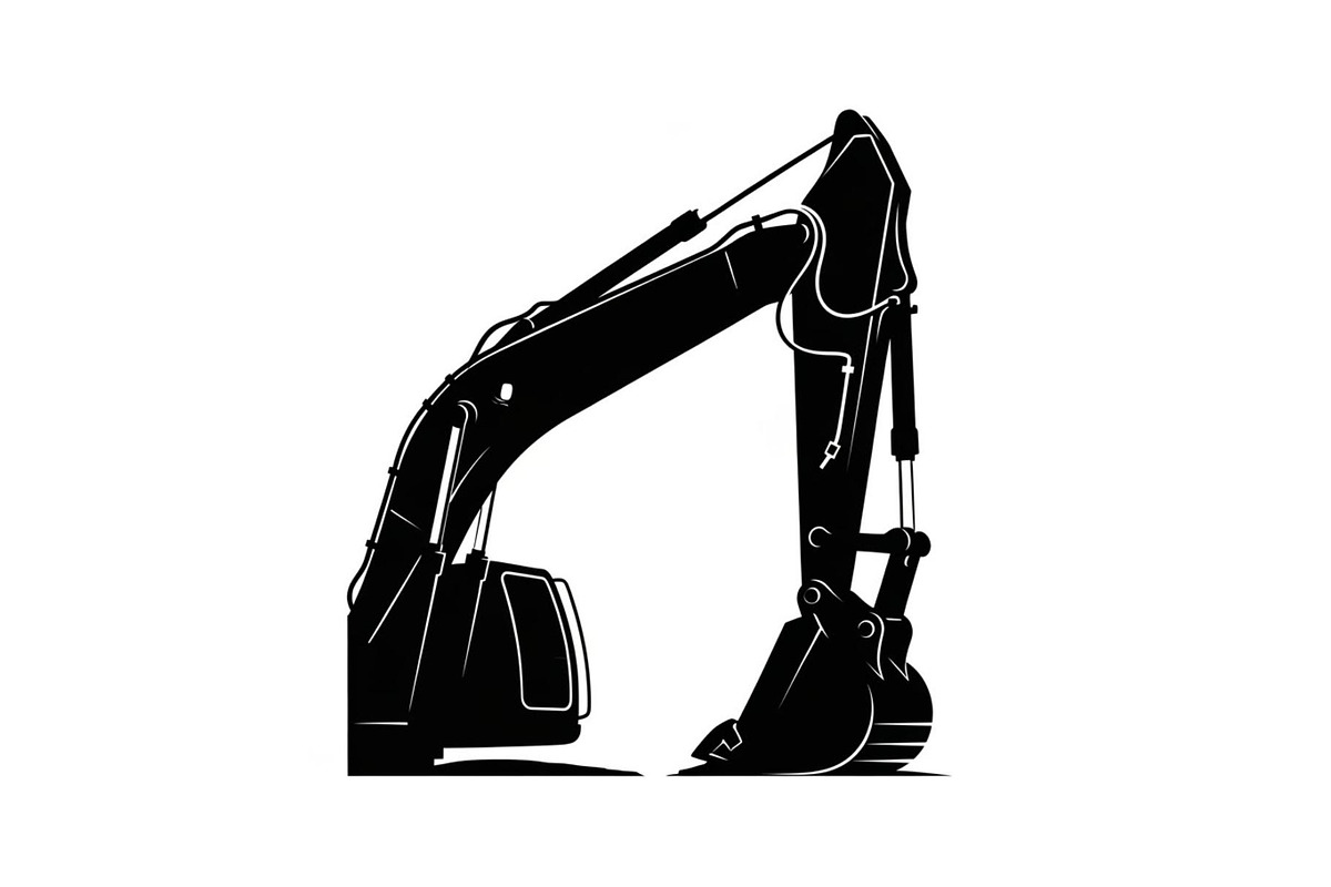 Excavator Construction Vector Bundle, an Illustration by Amazin_art (Photo 51 of 51)