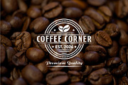 Coffee Corner Logo, a Food Illustration by Kaushal Jangid (Thumbnail 1 of 4)