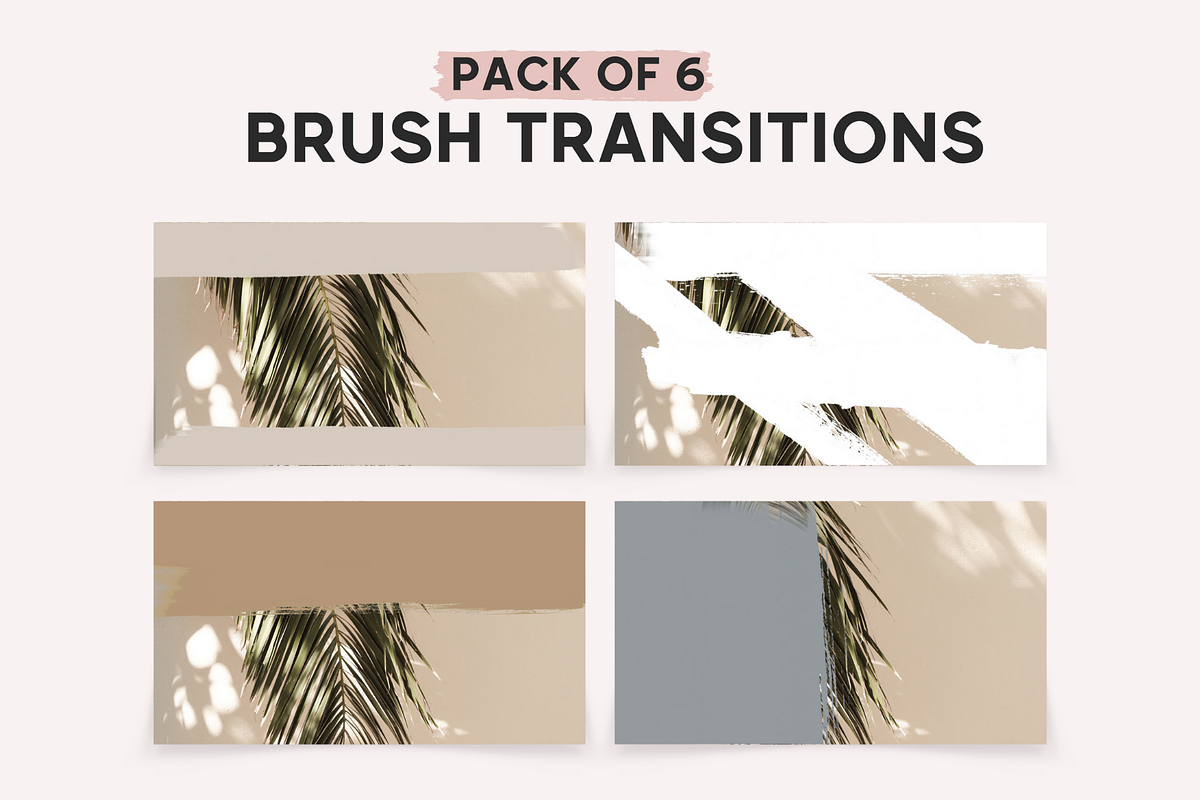 6 Animated Brush Transitions, a Background Graphic by Mstvisuals (Photo 1 of 16)
