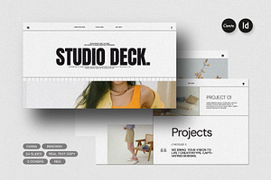 Studio Pitch Deck Presentation