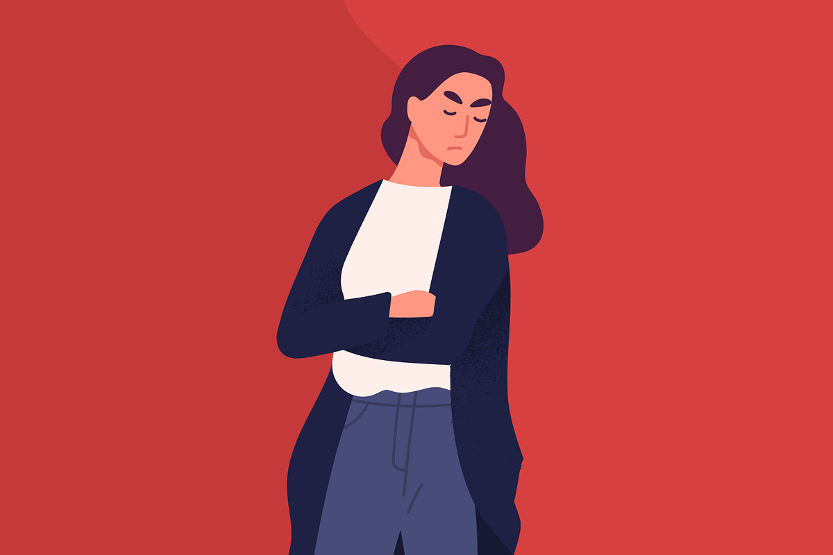 Divorce, quarrel concept, a Person Illustration by Good Studio (Photo 2 of 3)