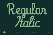 CS Brenda Drawn, a Script Font by Craft Supply Co. (Thumbnail 2 of 8)