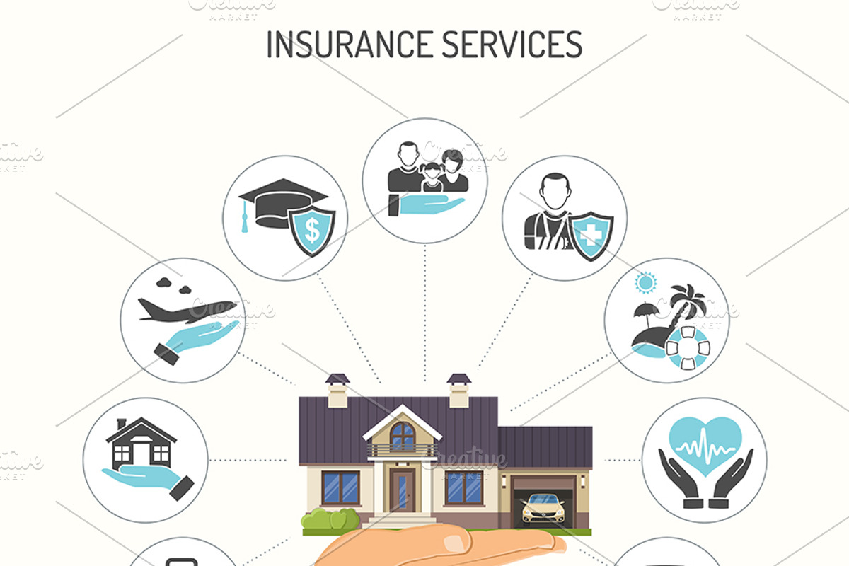 Insurance Services Concepts, an Education Illustration by TAlex (Photo 6 of 7)