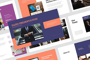 Dasio : Company Brief Powerpoint, a Presentation Template by Punkl Camp