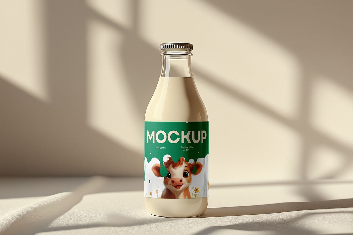 Milk & Juice Packaging Mockups, a Packaging Mockup by dpi (Photo 4 of 14)