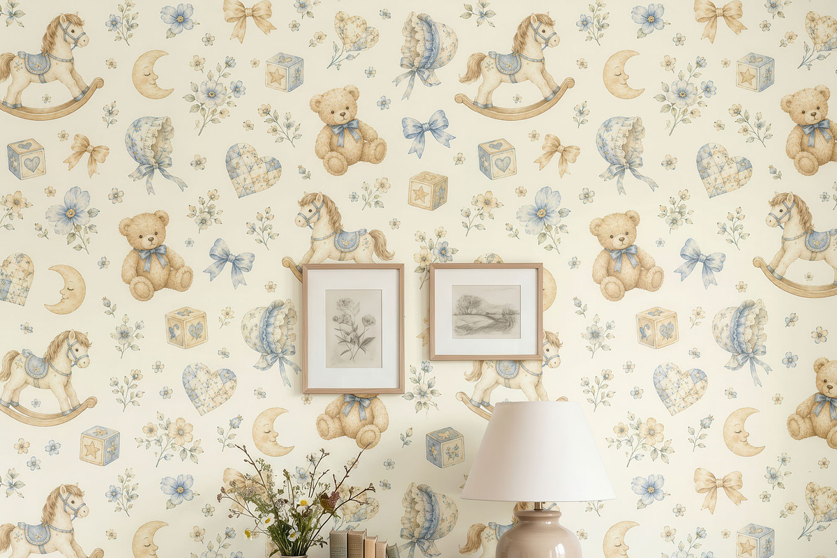 Farmhouse Wallpaper Mockup PSD, a Household Mockup by 1001 mockups (Photo 8 of 10)